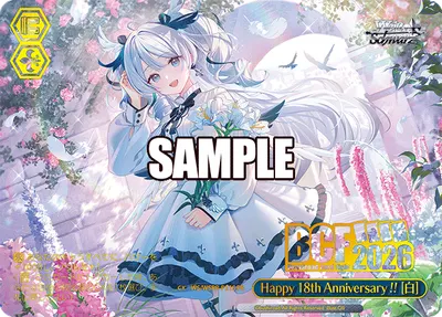 Happy 18th Anniversary !! [白]