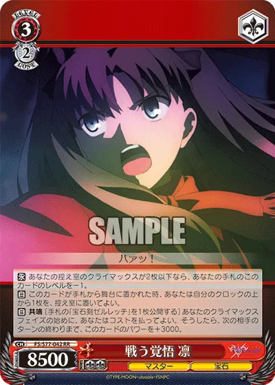 Resolution to Fight, Rin