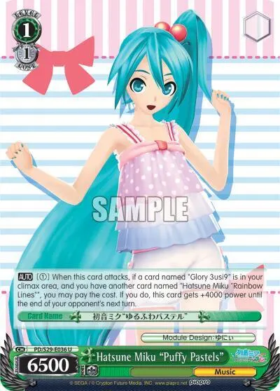 Hatsune Miku "Puffy Pastels"