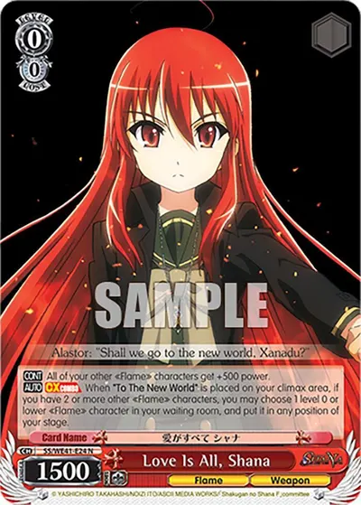 Love Is All, Shana