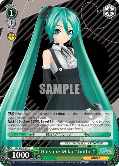 Hatsune Miku "Gothic"