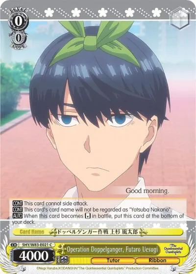 Operation Doppelganger, Futaro Uesugi