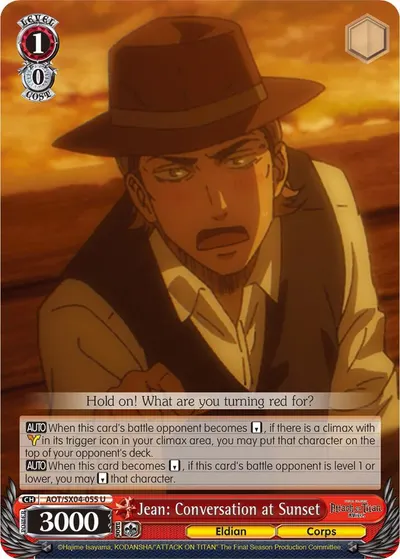 Jean: Conversation at Sunset