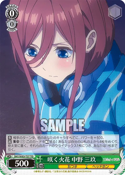 Blossoming Fireworks, Miku Nakano