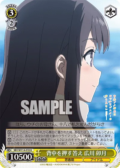 Encouraging Answer, Uzuki Hirokawa