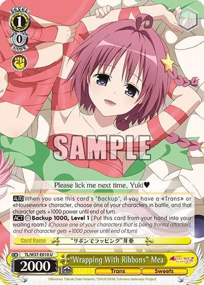 "Wrapping with Ribbons" Mea