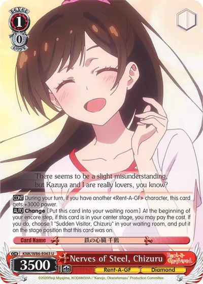 Nerves of Steel, Chizuru