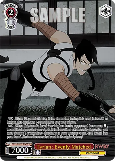 Tyrian: Evenly Matched (OFR)