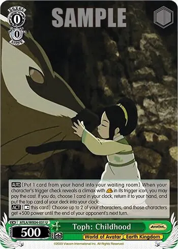 Toph: Childhood