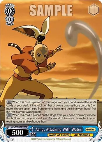 Aang: Attacking With Water