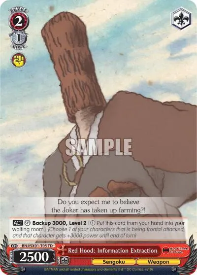 Red Hood: Information Extraction