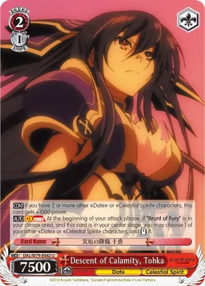 Descent of Calamity, Tohka