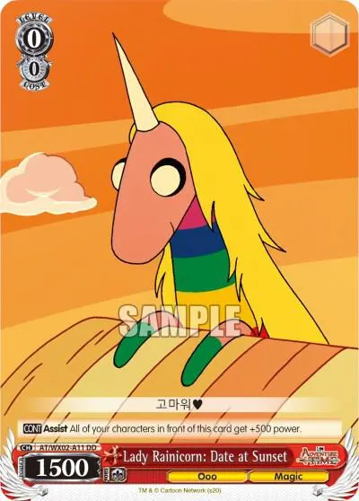 Lady Rainicorn: Date at Sunset