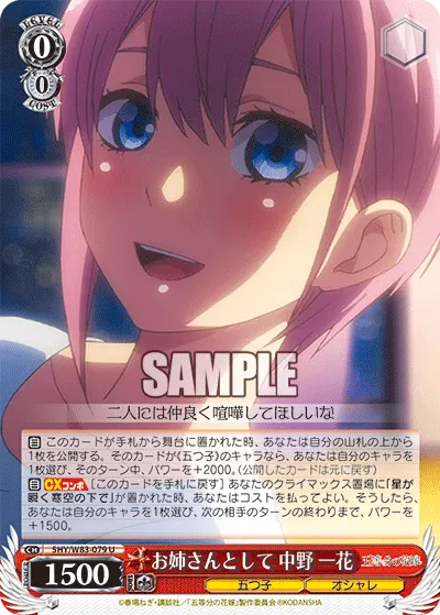 As an Elder Sister, Ichika Nakano