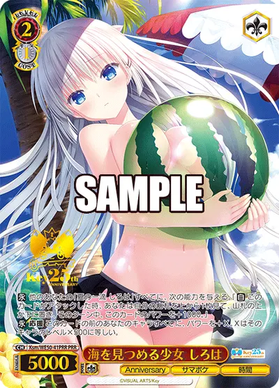 海を見つめる少女 しろは