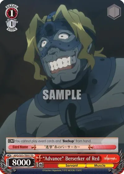 "Advance" Berserker of Red
