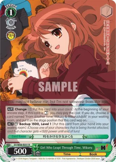 Girl Who Leapt Through Time, Mikuru