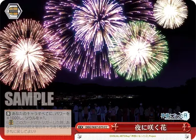 夜に咲く花