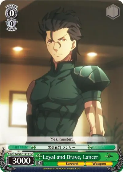 Loyal and Brave, Lancer (TD)