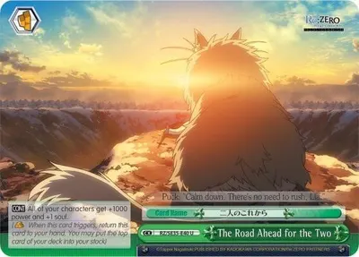 The Road Ahead for the Two