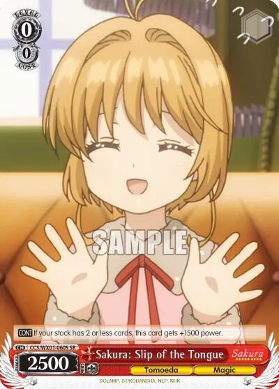 Sakura: Slip of the Tongue (SR)