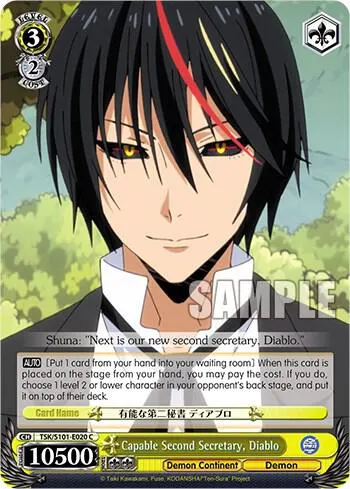 Capable Second Secretary, Diablo