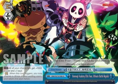 Honnouji Academy Elite Four, Ultimate Battle Regalia!