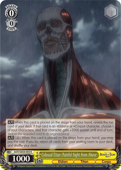 Colossal Titan: Painful Sight from Above