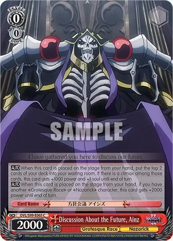 Discussion About the Future, Ainz