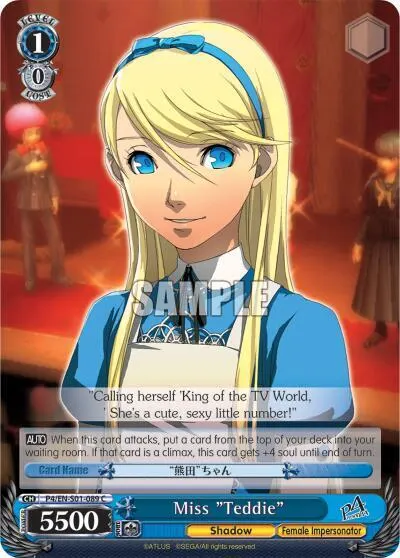 Miss "Teddie"