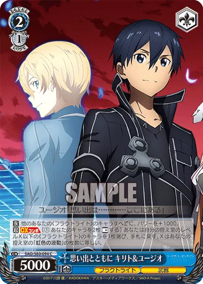Together With a Memory, Kirito & Eugeo
