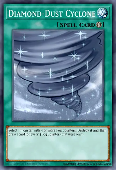 Diamond-Dust Cyclone