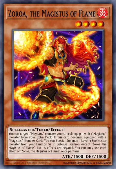 Zoroa, the Magistus of Flame