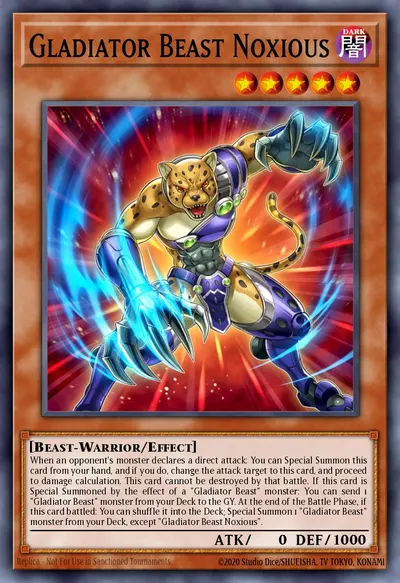 Gladiator Beast Noxious