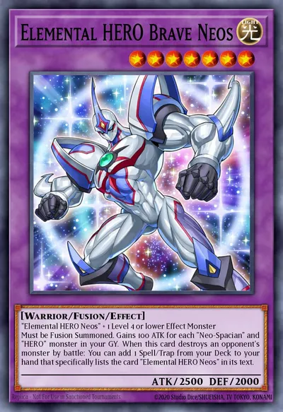 Elemental HERO Brave Neos
