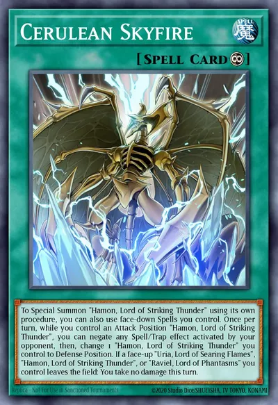 Cerulean Skyfire