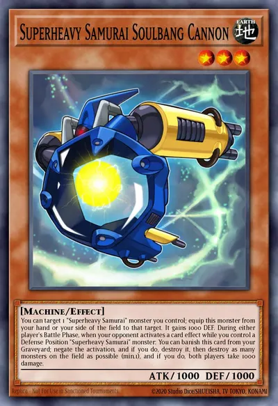 Superheavy Samurai Soulbang Cannon