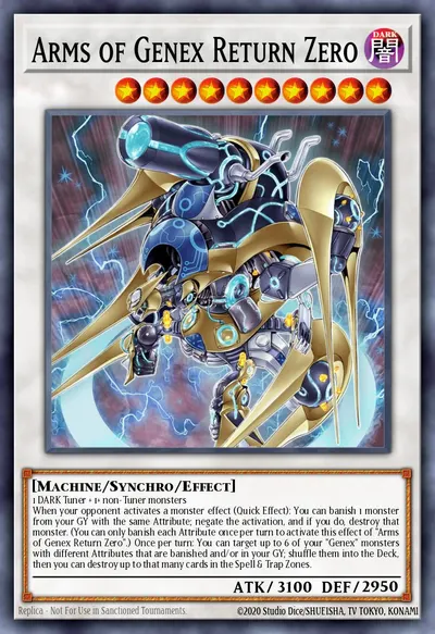 Arms of Genex Return Zero