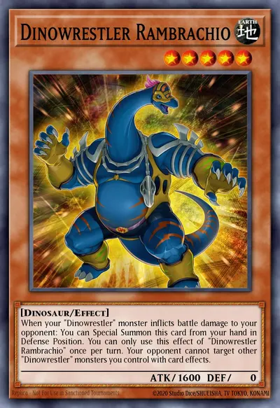 Dinowrestler Rambrachio