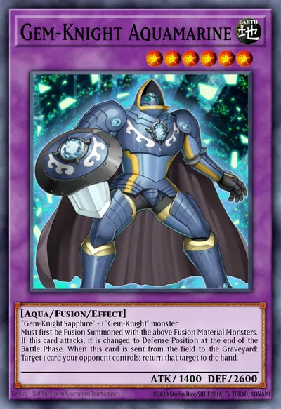 Gem-Knight Aquamarine