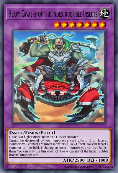 Heavy Cavalry of the Indestructible Insects