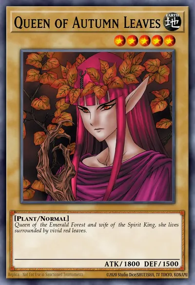 Queen of Autumn Leaves