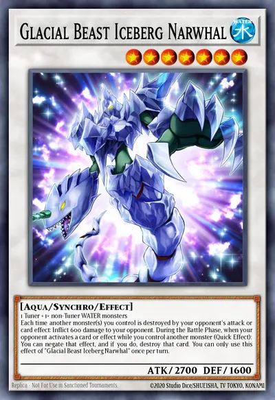 Glacial Beast Iceberg Narwhal
