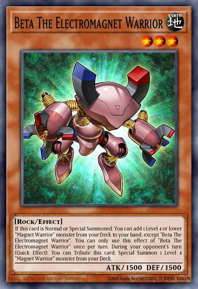 Beta The Electromagnet Warrior