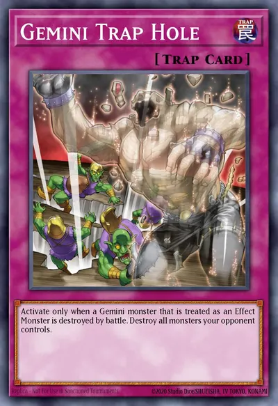Gemini Trap Hole