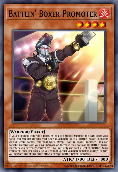 Battlin' Boxer Promoter