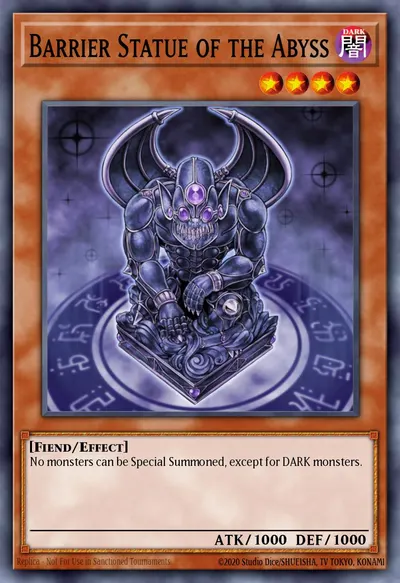 Barrier Statue of the Abyss