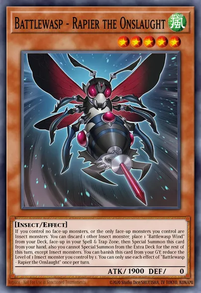 Battlewasp - Rapier the Onslaught
