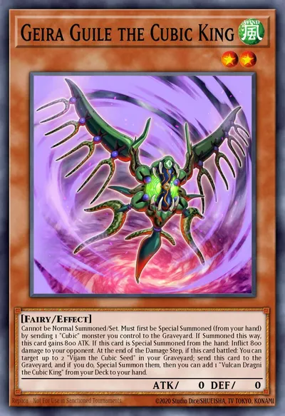 Geira Guile the Cubic King
