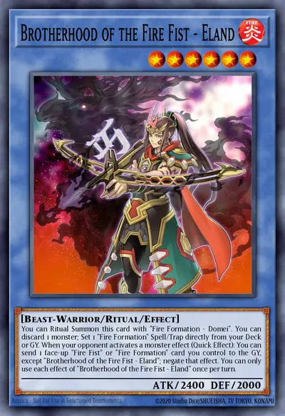 Brotherhood of the Fire Fist - Eland